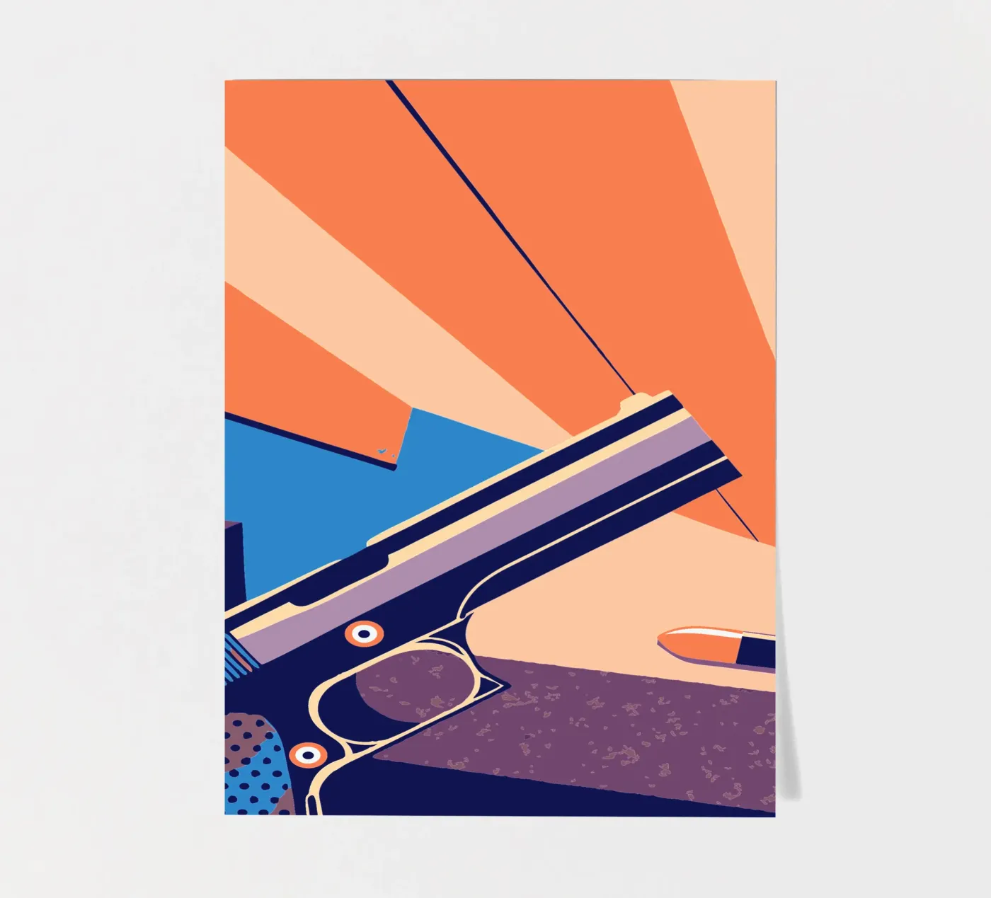 Gun sticker sheet by TODAY'S SHOP