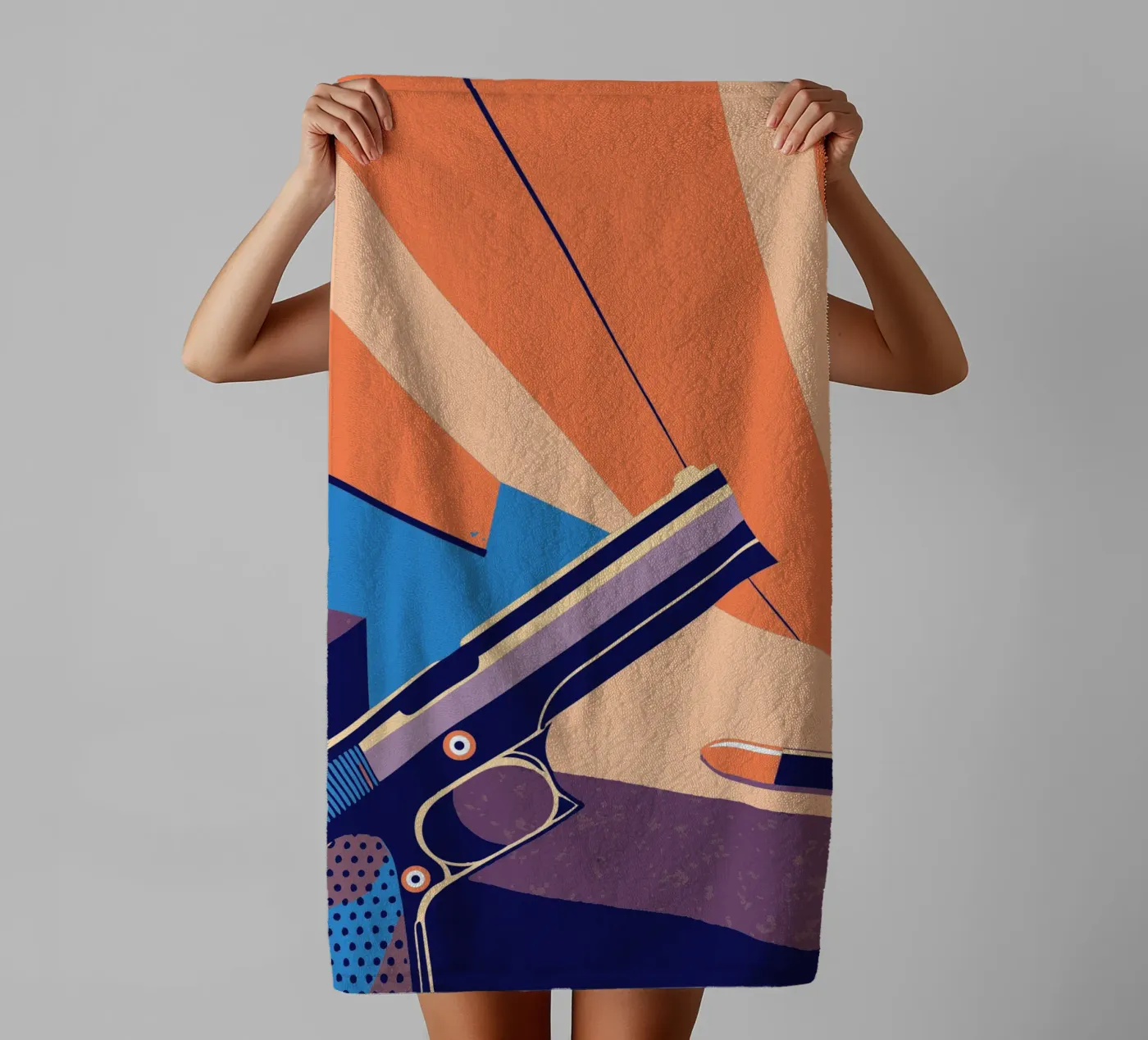 Pistool badhanddoek van TODAY'S SHOP