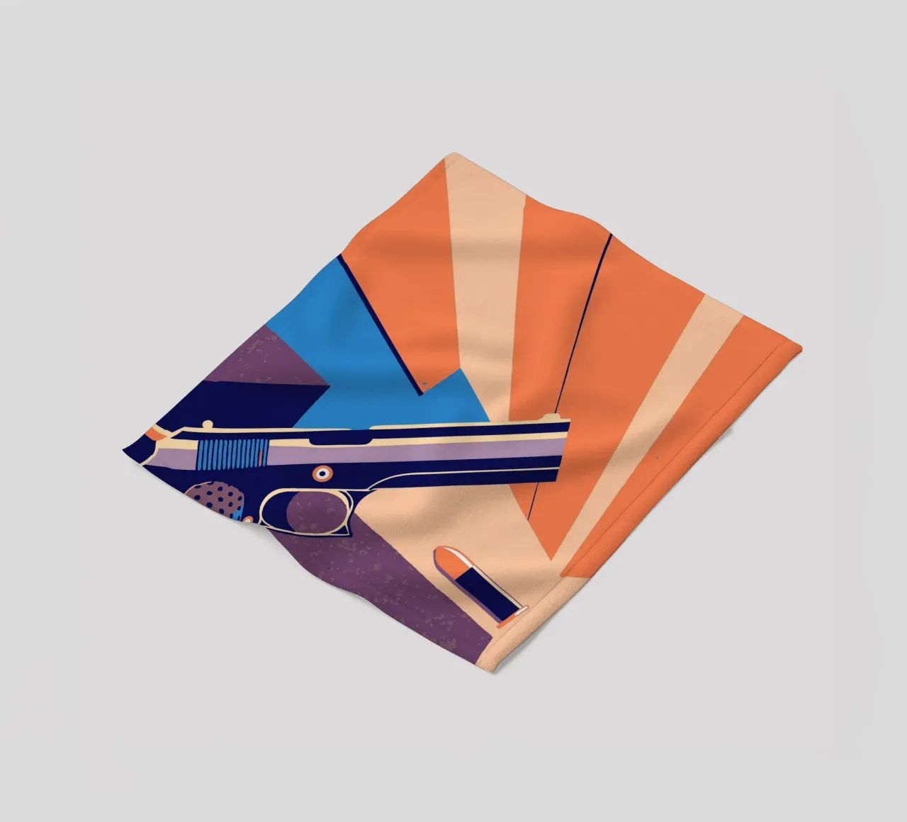 Waffe Fleecedecke von TODAY'S SHOP