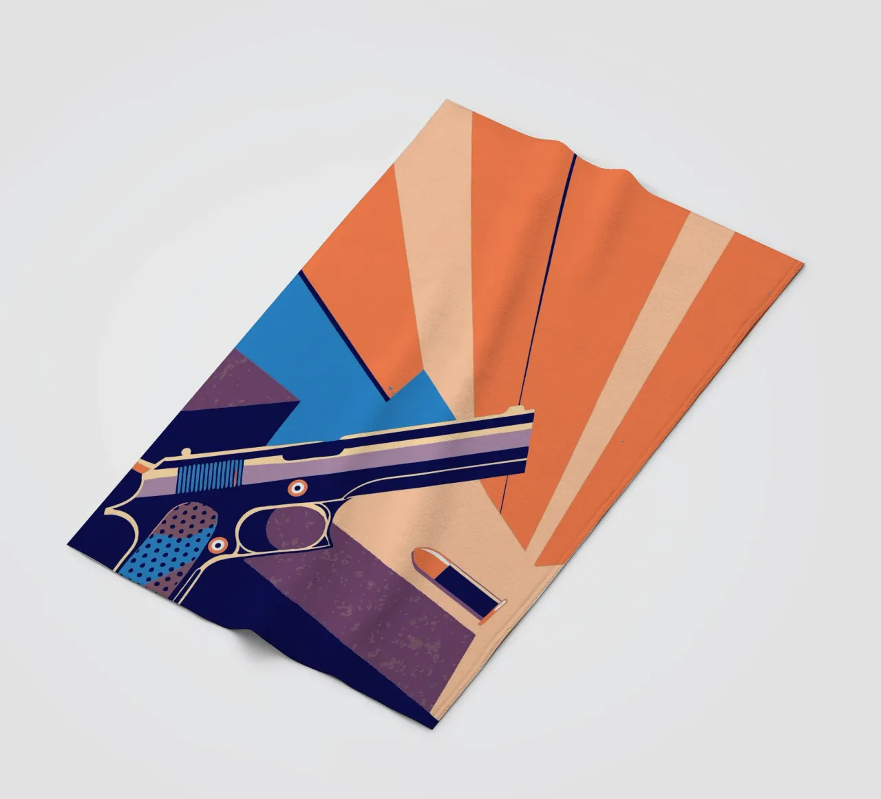 Gun fleece blanket by TODAY'S SHOP