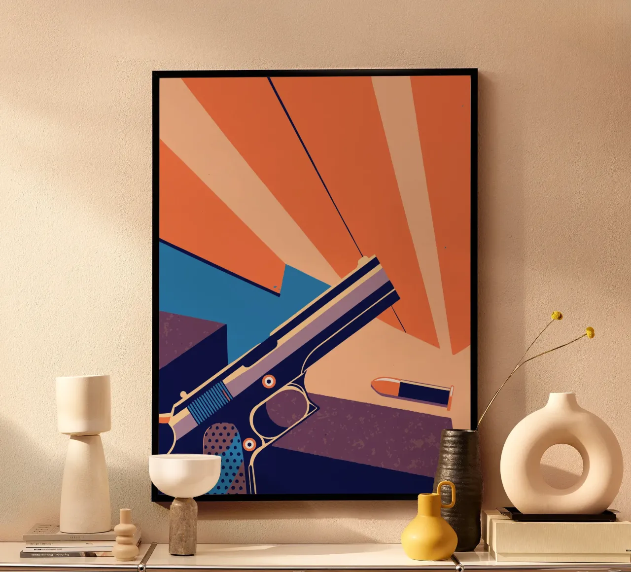 Gun poster by TODAY'S SHOP