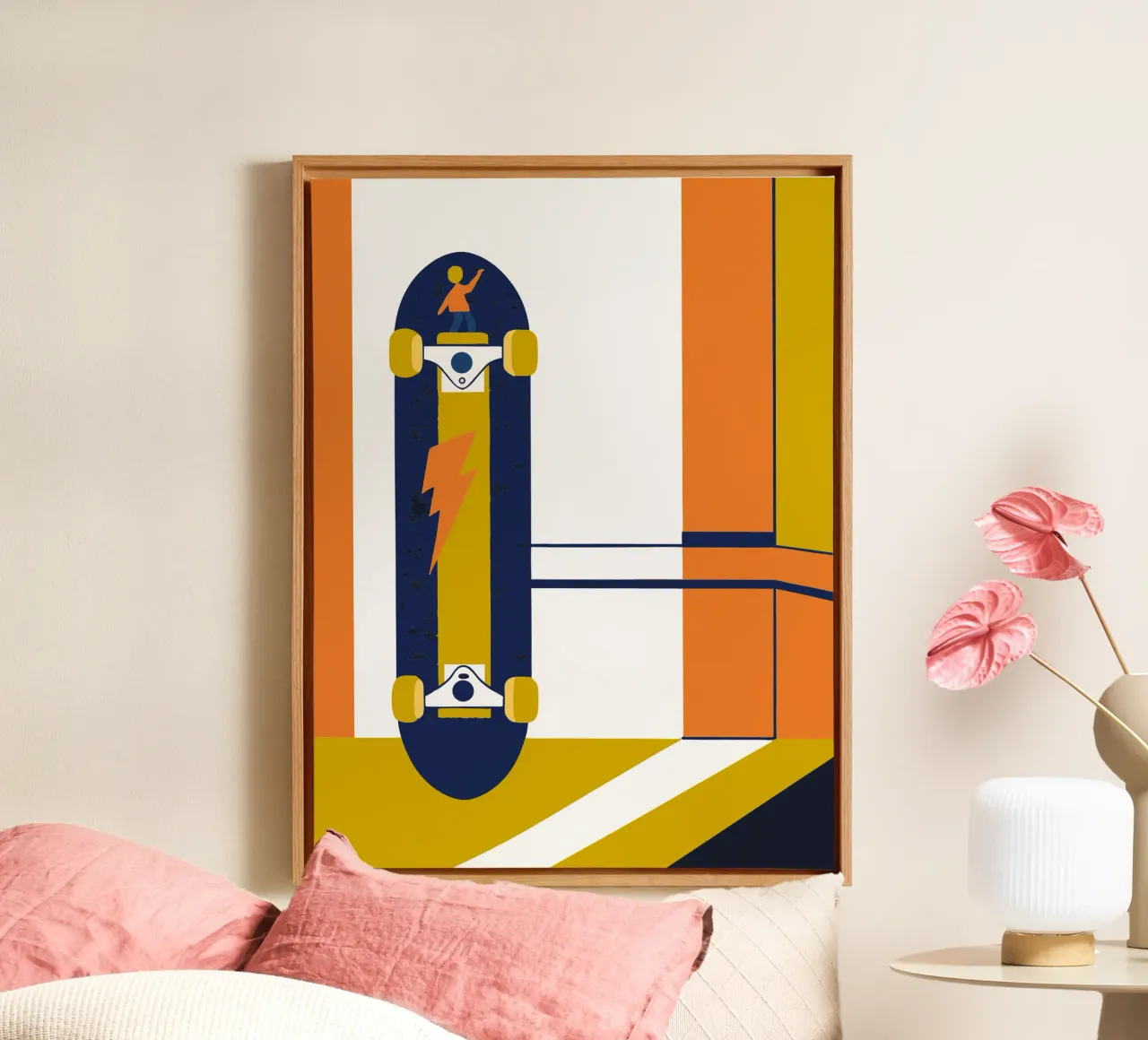 skateboard canvas by TODAY'S SHOP