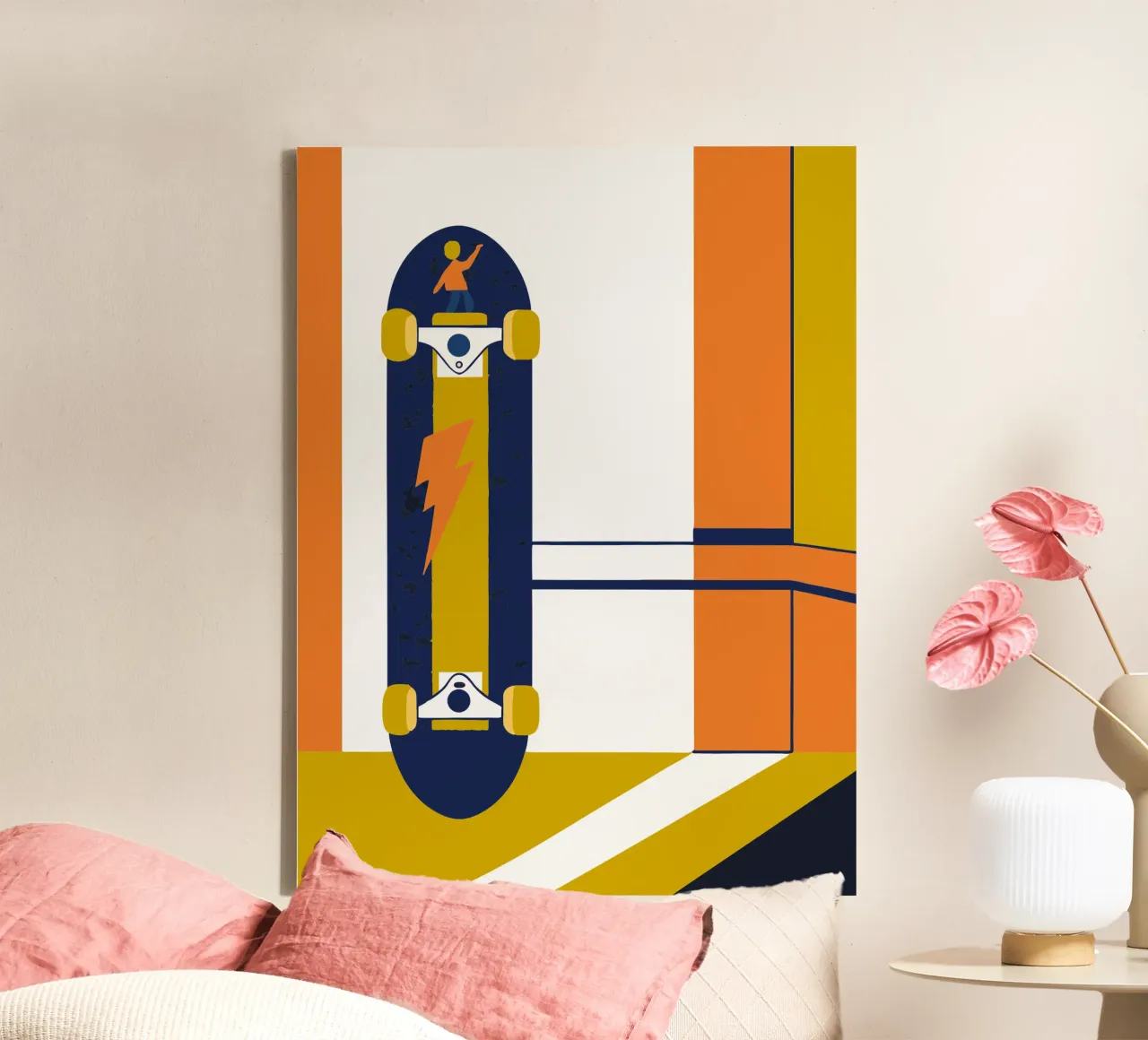 skateboard canvas by TODAY'S SHOP