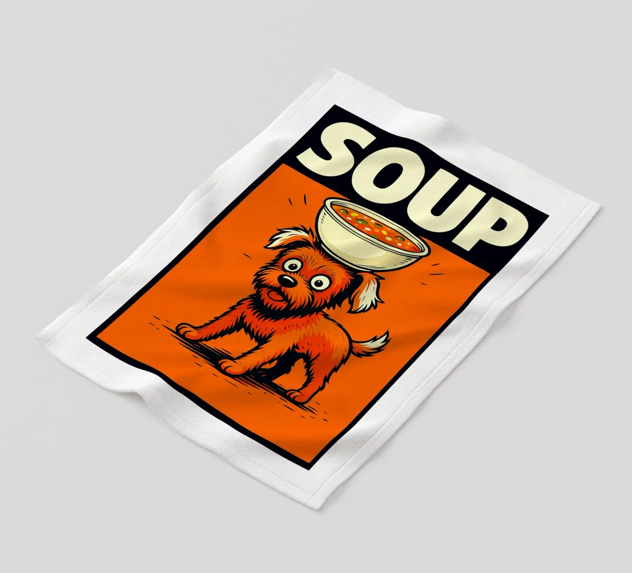 Hundebalance-Suppe Fleecedecke von the gindils