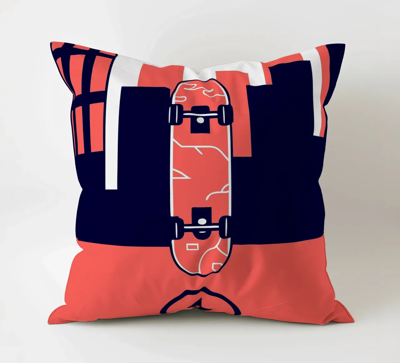 skateboard decorative cushion by TODAY'S SHOP