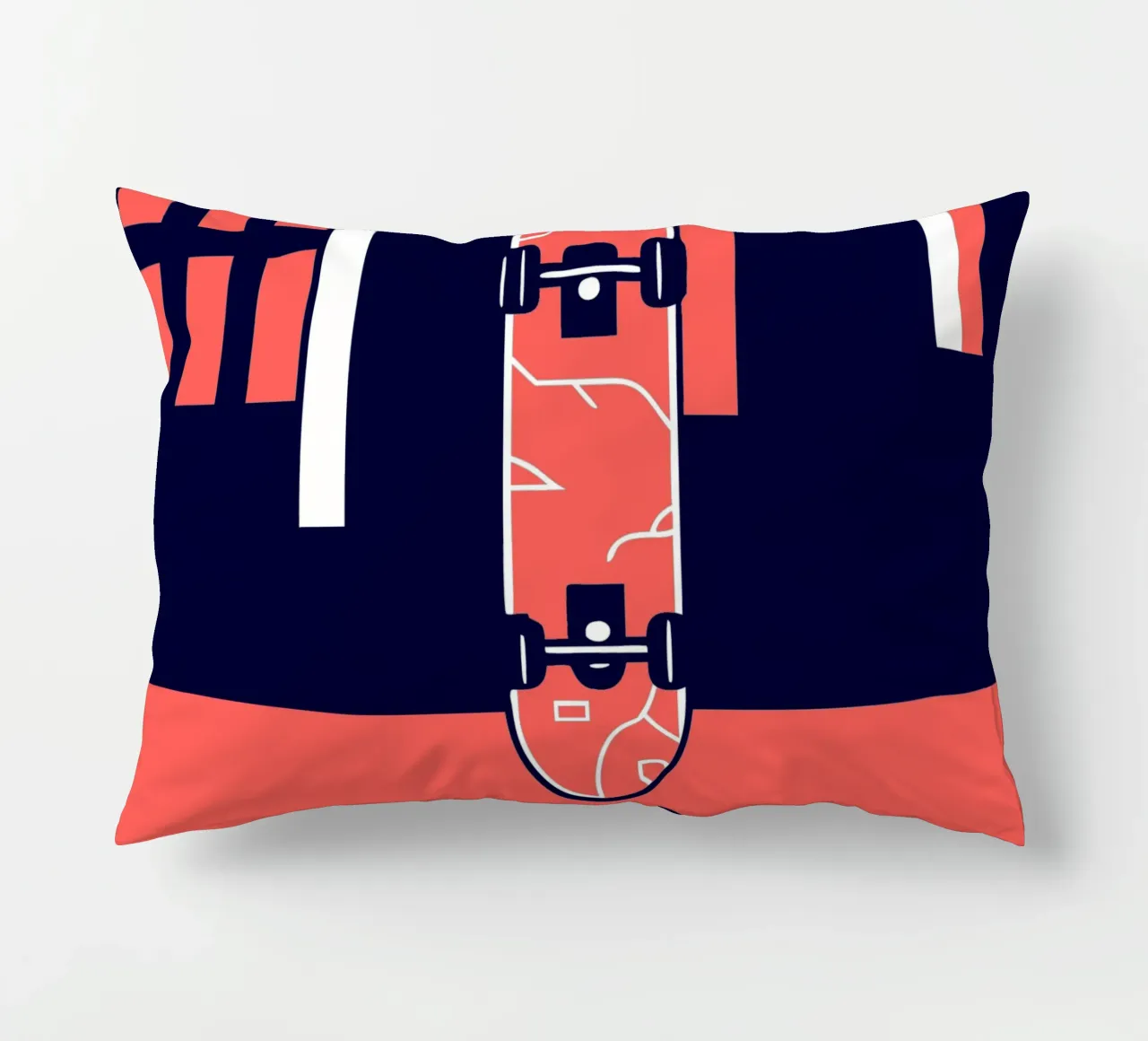skateboard decorative cushion by TODAY'S SHOP