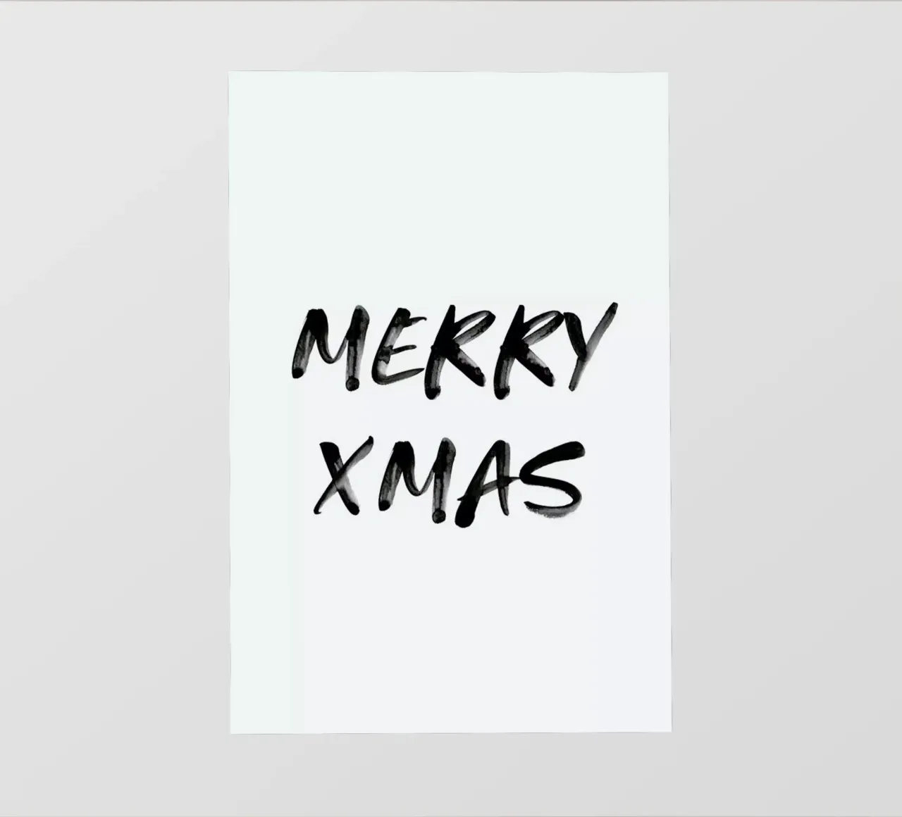 Merry Xmas telo in pvc da daylight design studio