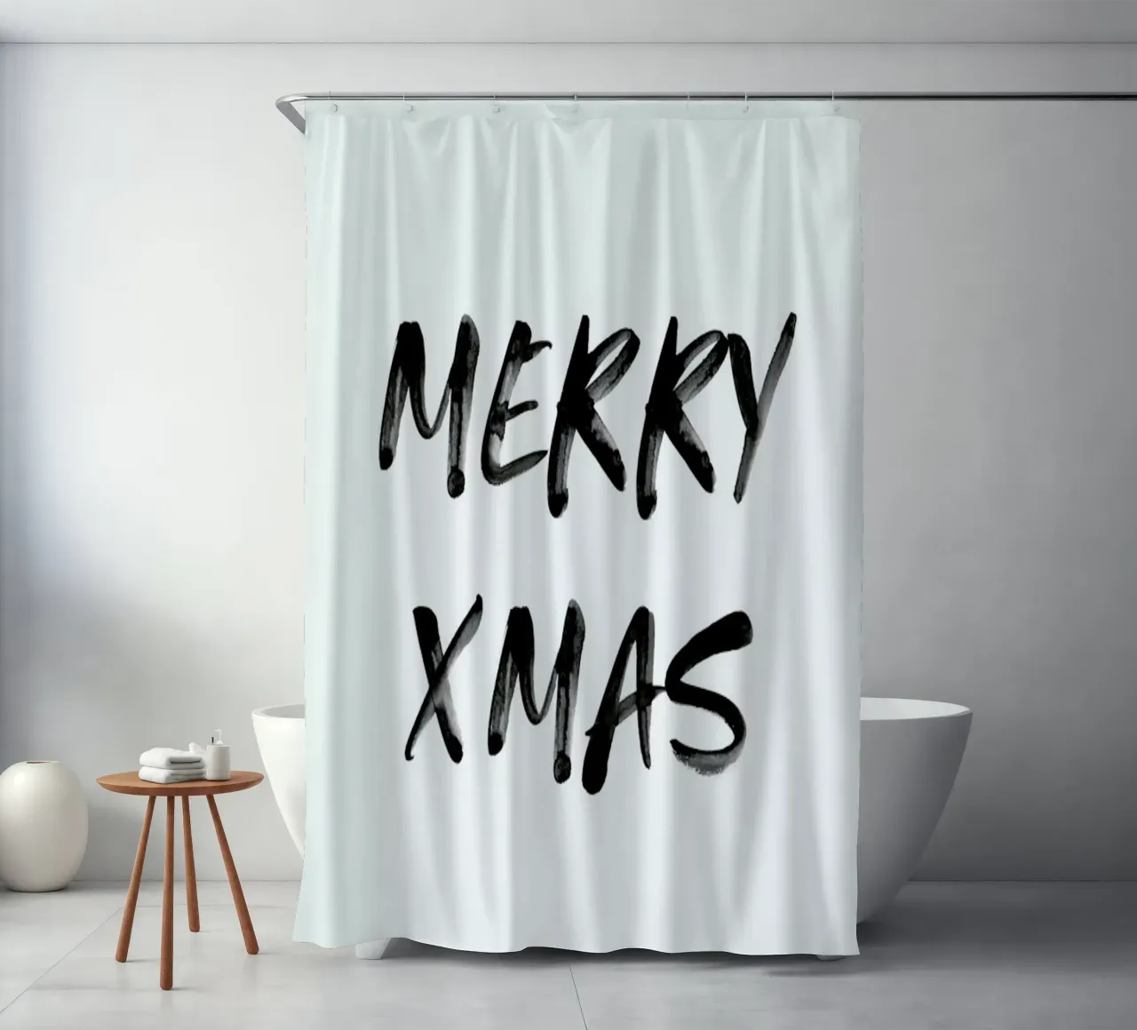 Merry Xmas tenda da doccia da daylight design studio