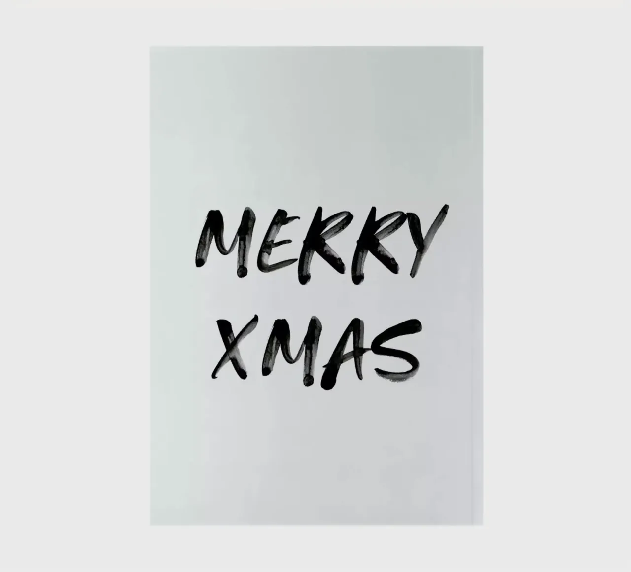Merry Xmas notebook by daylight design studio