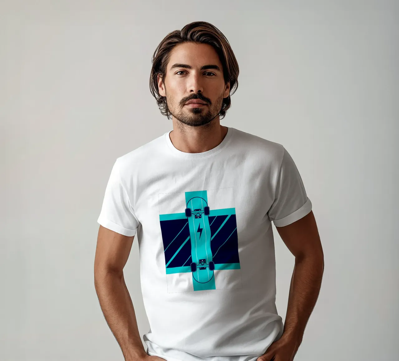 skateboard t-shirt da TODAY'S SHOP