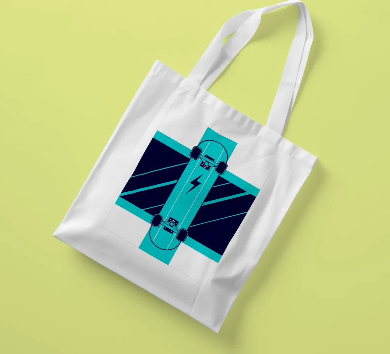skateboard tote bag by TODAY'S SHOP