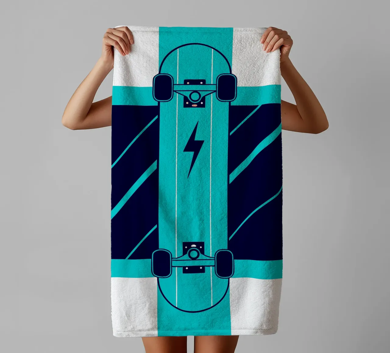 skateboard asciugamano da bagno da TODAY'S SHOP