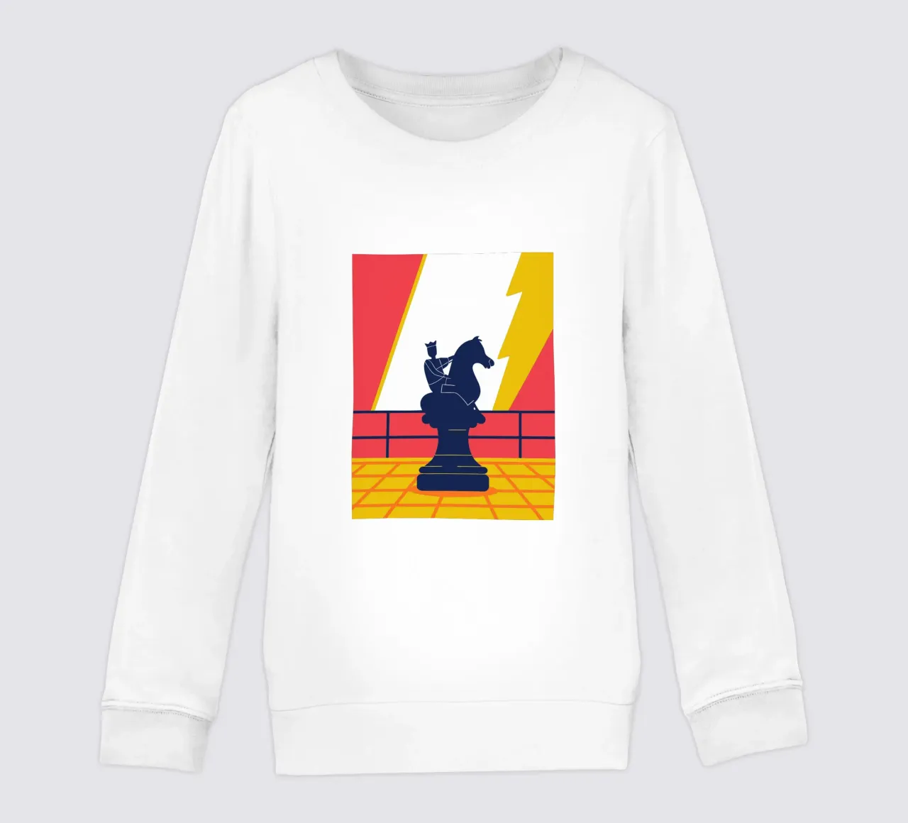 Cavallo a scacchi felpa bambino da TODAY'S SHOP