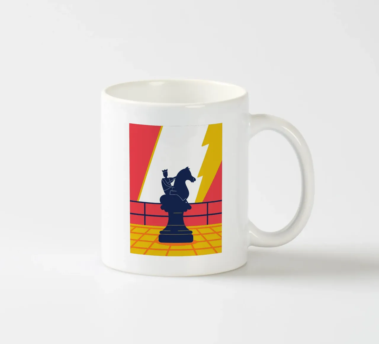 Cavallo a scacchi tazza in ceramica da TODAY'S SHOP