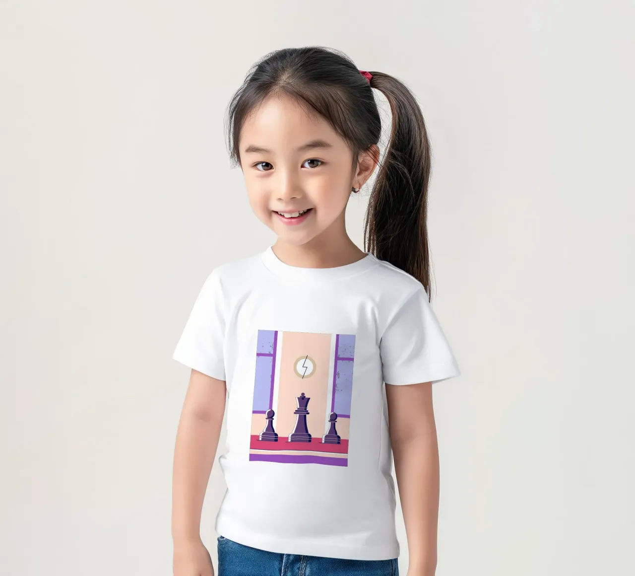 Chess King and Pawn kids t-shirt by TODAY'S SHOP