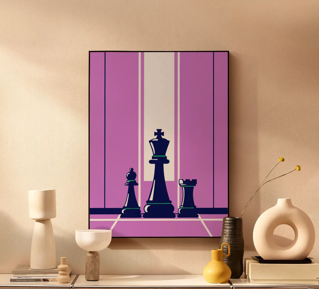 Scacchi viola plexiglass da TODAY'S SHOP