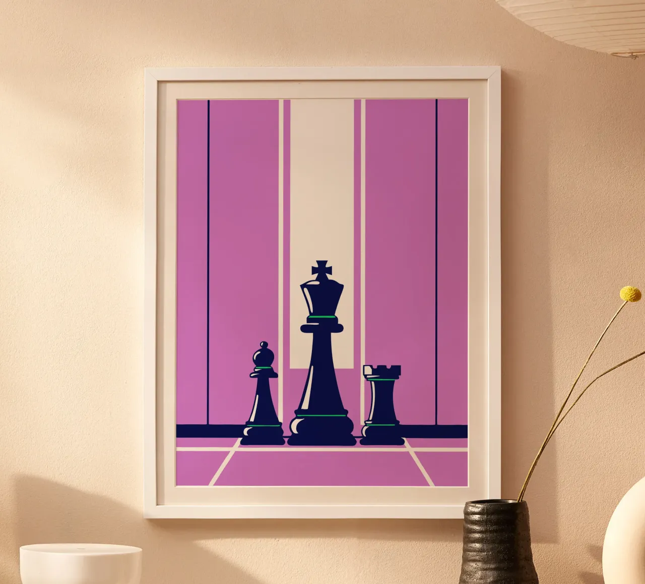 Scacchi viola poster da TODAY'S SHOP