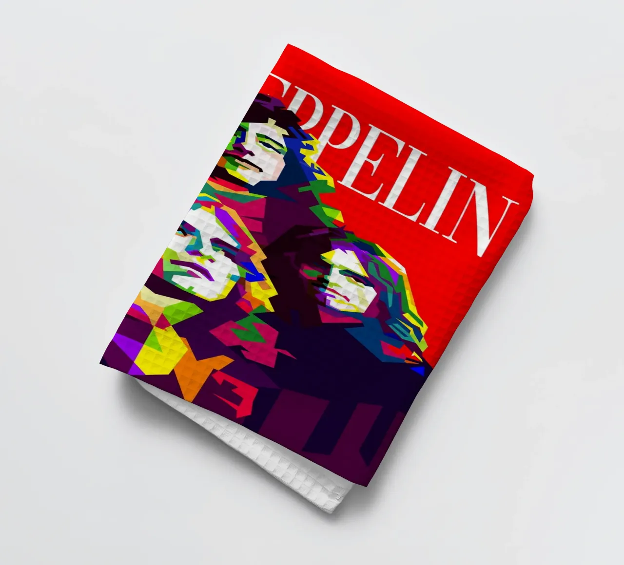 Le groupe Led Zeppelin Rock N Roll en vogue aujourd'hui torchon de Artkreator
