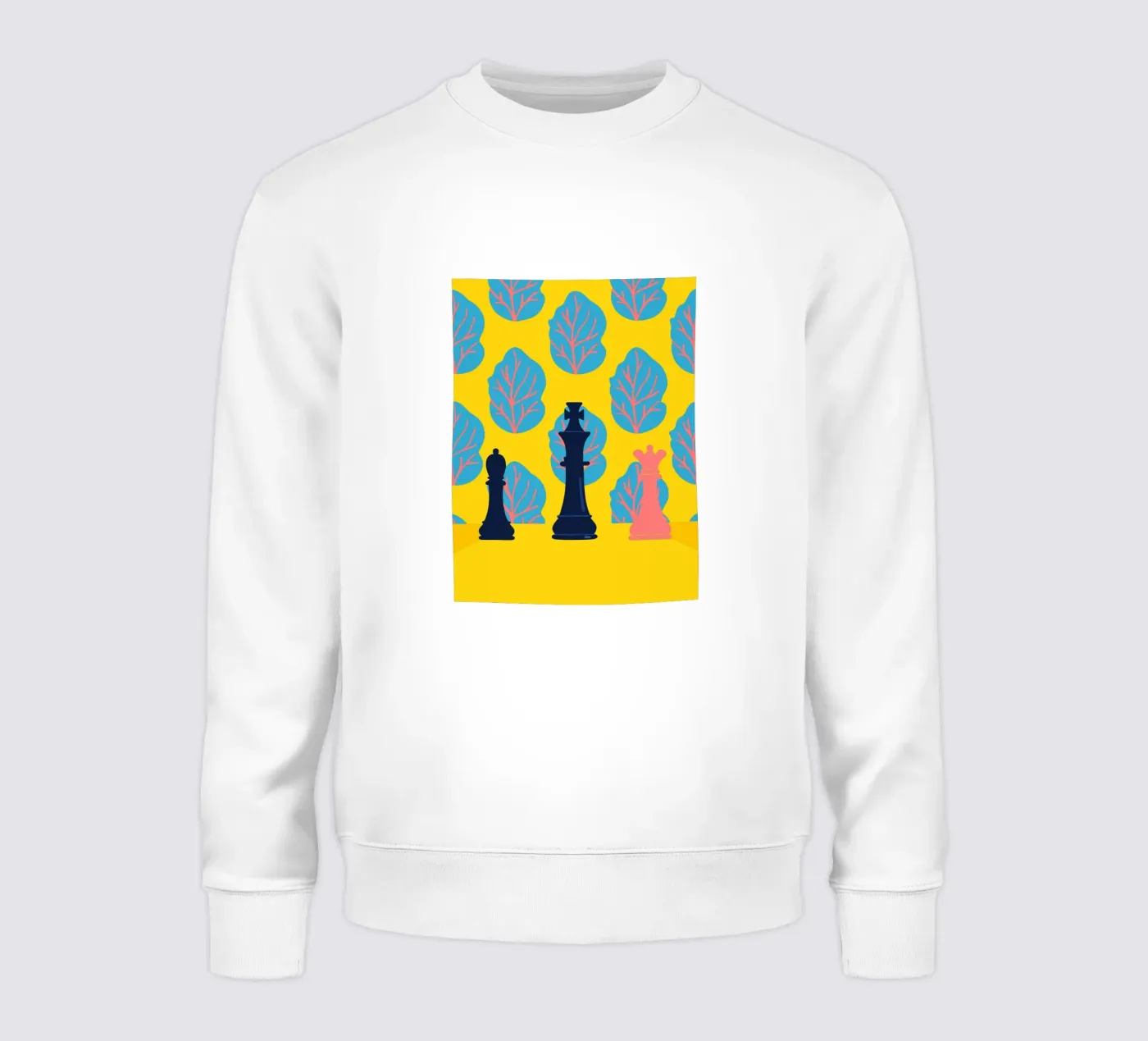 Chess Pattern felpa da TODAY'S SHOP