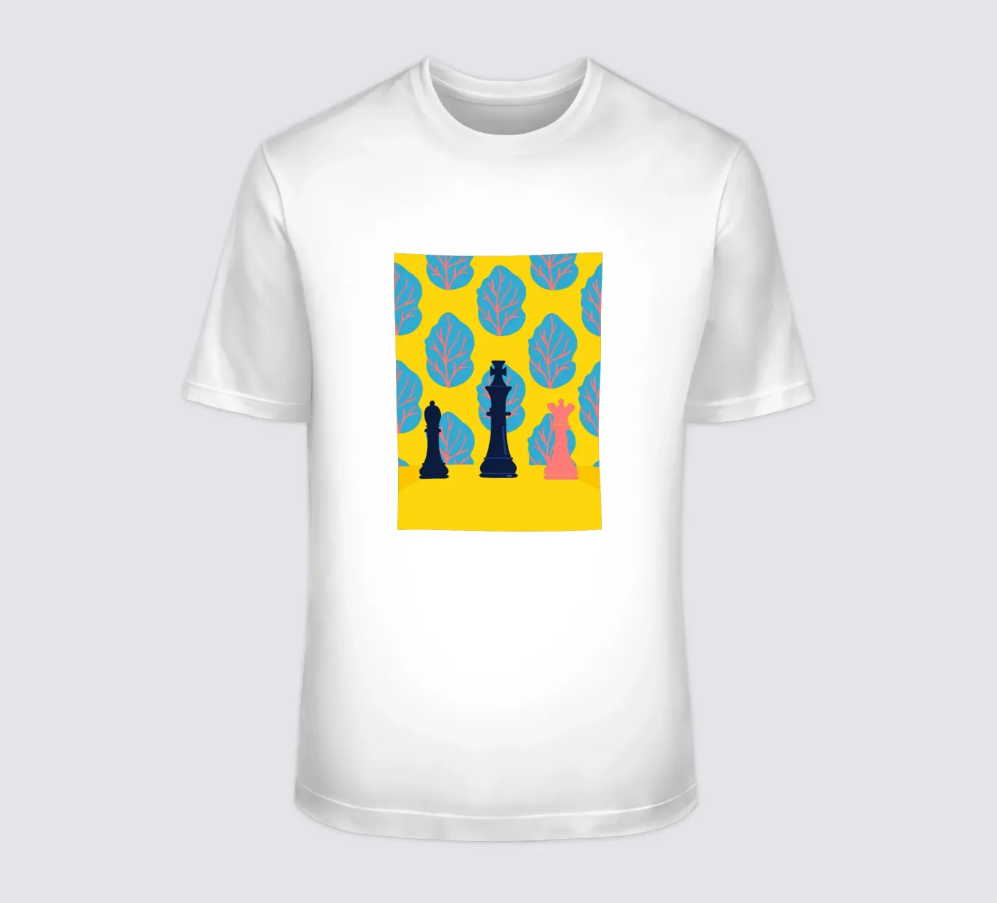Chess Pattern t-shirt da TODAY'S SHOP