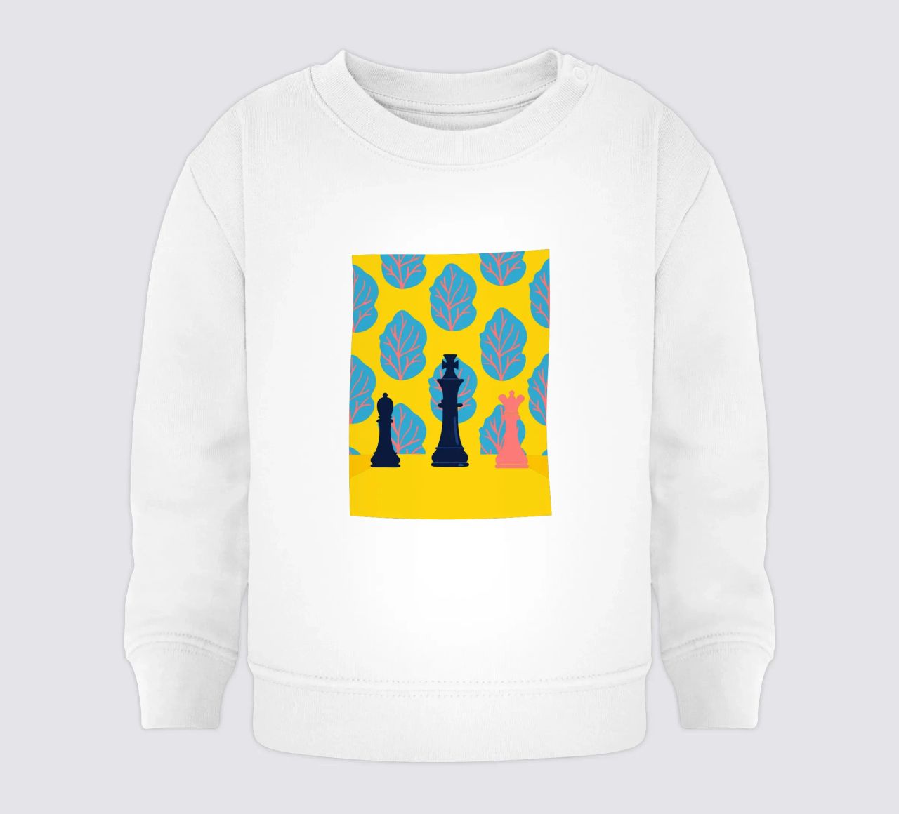 Modello a scacchi felpa neonato da TODAY'S SHOP