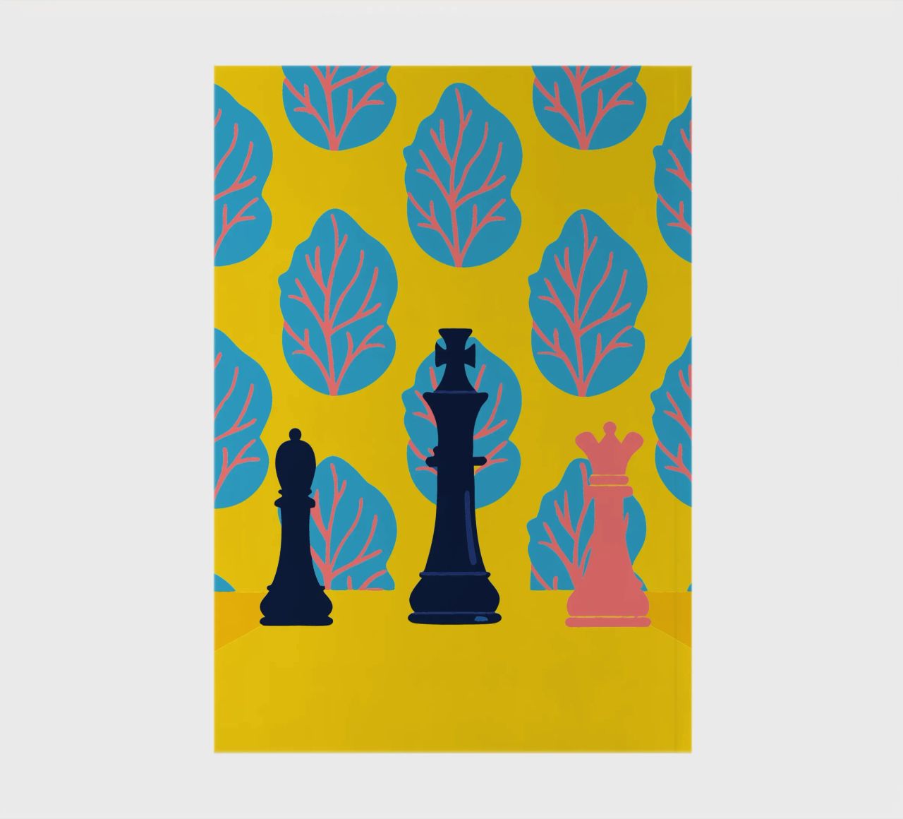 Chess Pattern notebook by TODAY'S SHOP