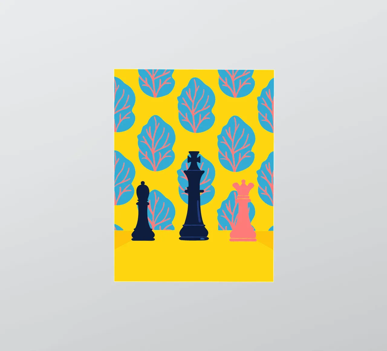 Chess Pattern sticker by TODAY'S SHOP