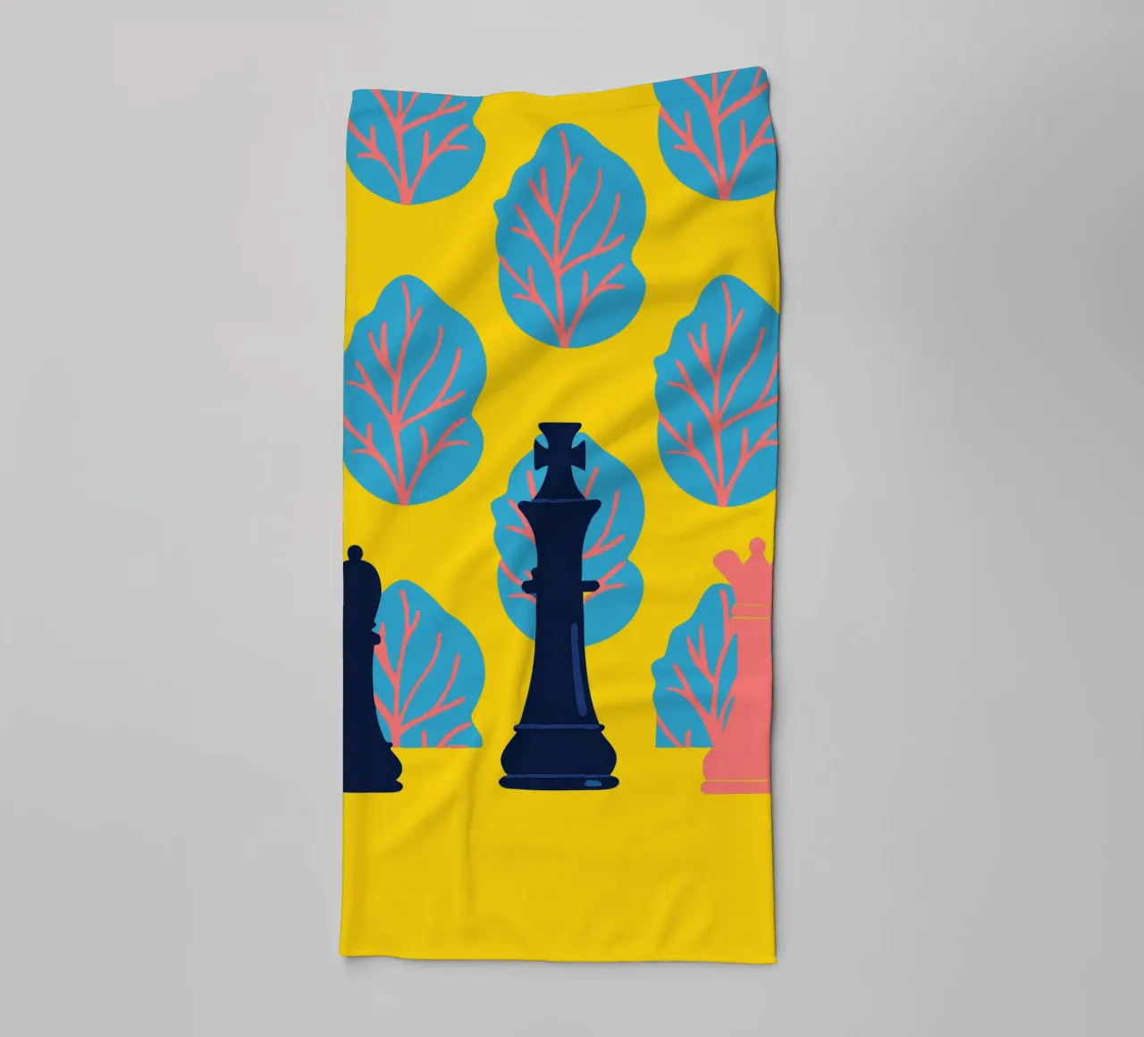 Schach-Muster Handtuch von TODAY'S SHOP