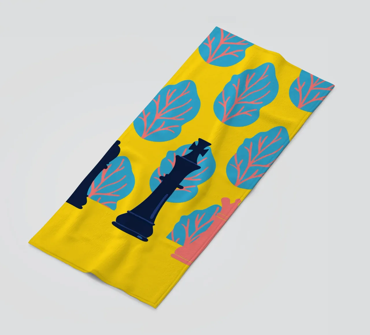 Chess Pattern beach towel by TODAY'S SHOP