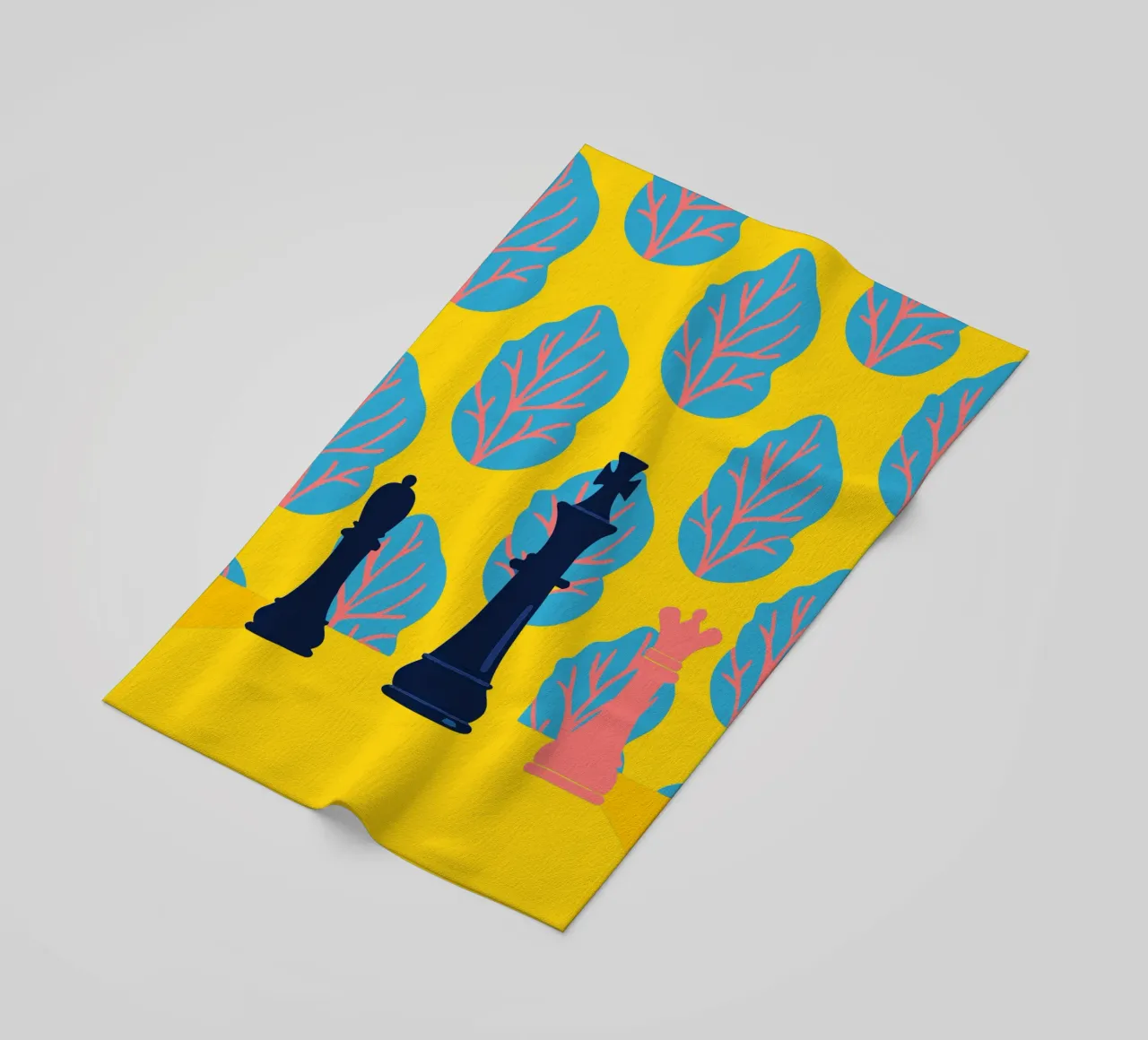 Chess Pattern beach towel by TODAY'S SHOP