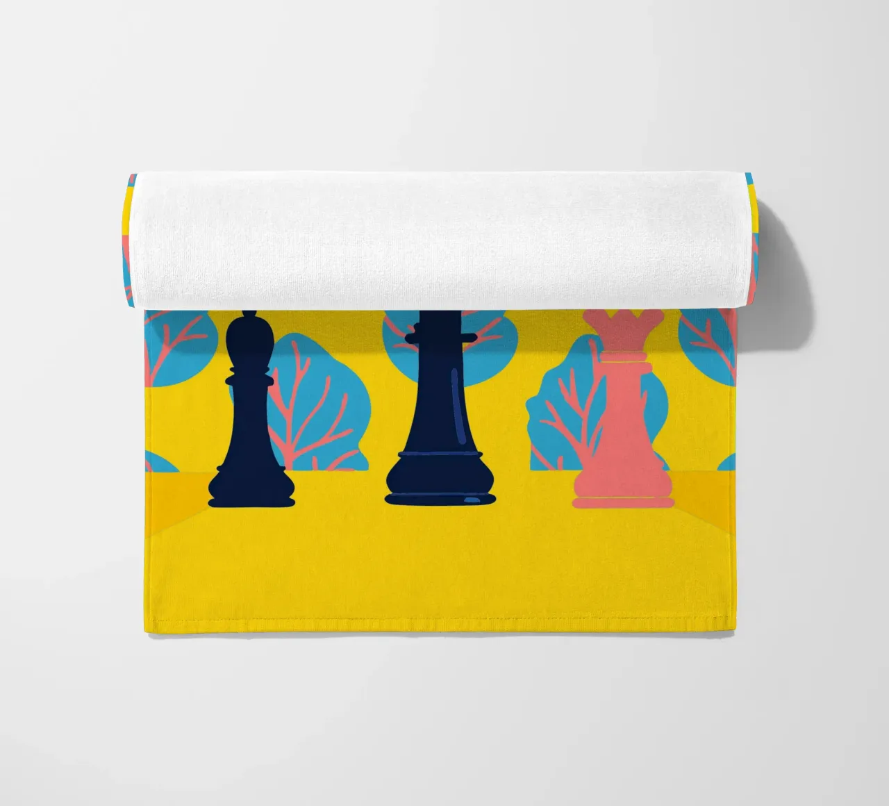 Chess Pattern beach towel by TODAY'S SHOP