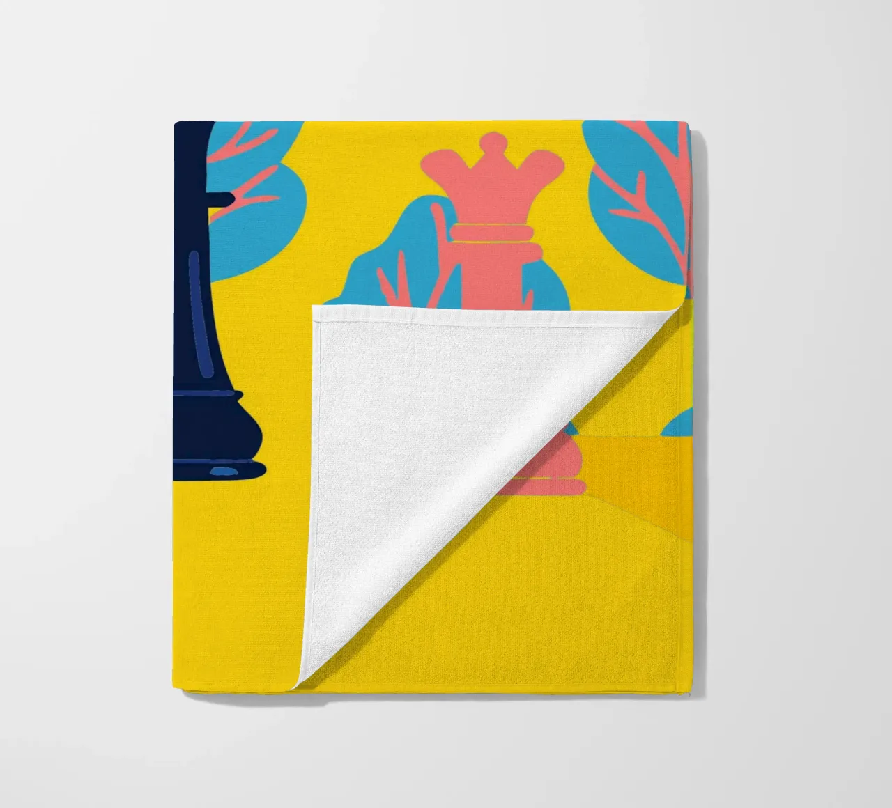 Chess Pattern beach towel by TODAY'S SHOP