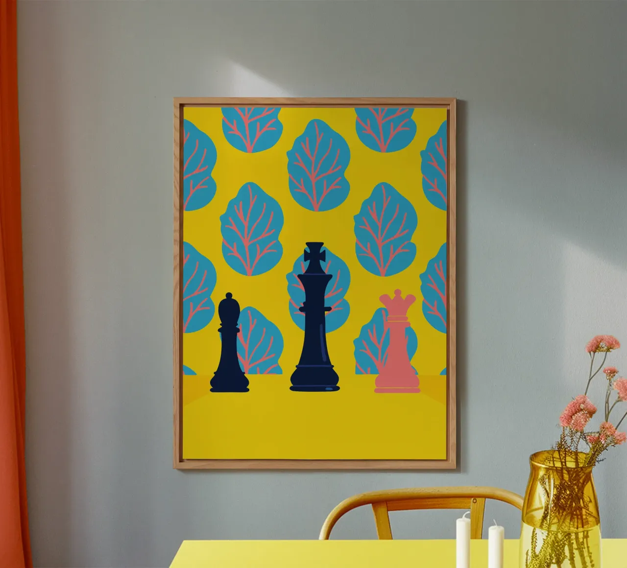 Chess Pattern forex plate by TODAY'S SHOP