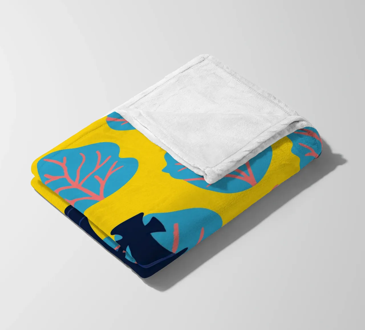 Chess Pattern fleece blanket by TODAY'S SHOP