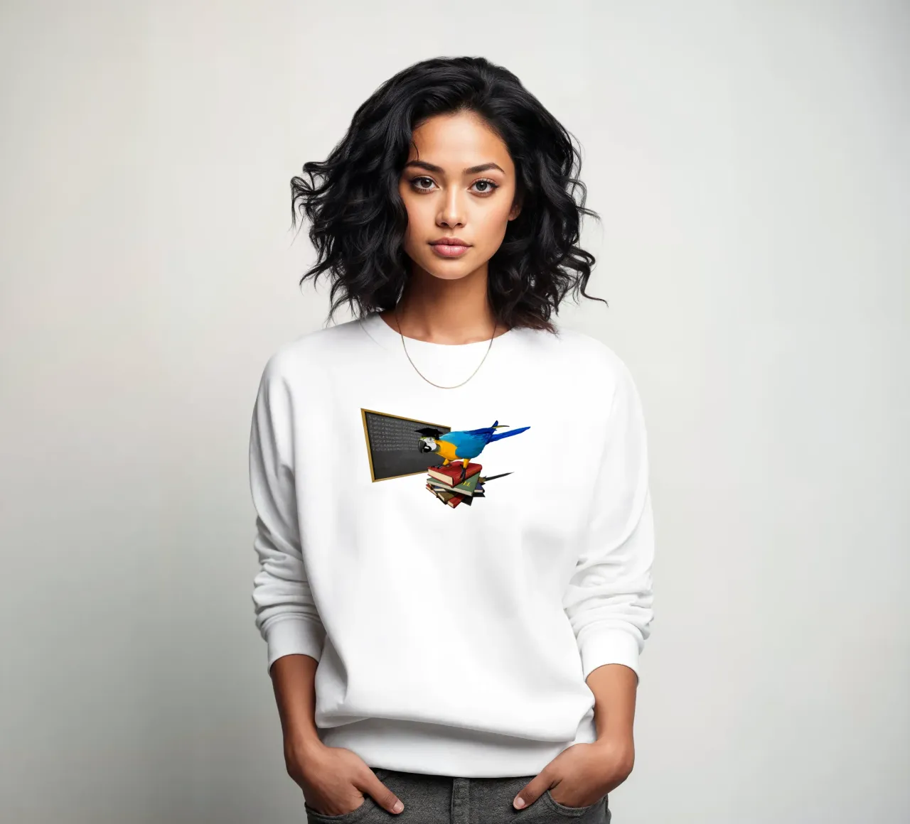Repeat (Wordless) sudadera de Rob Art | Illustration