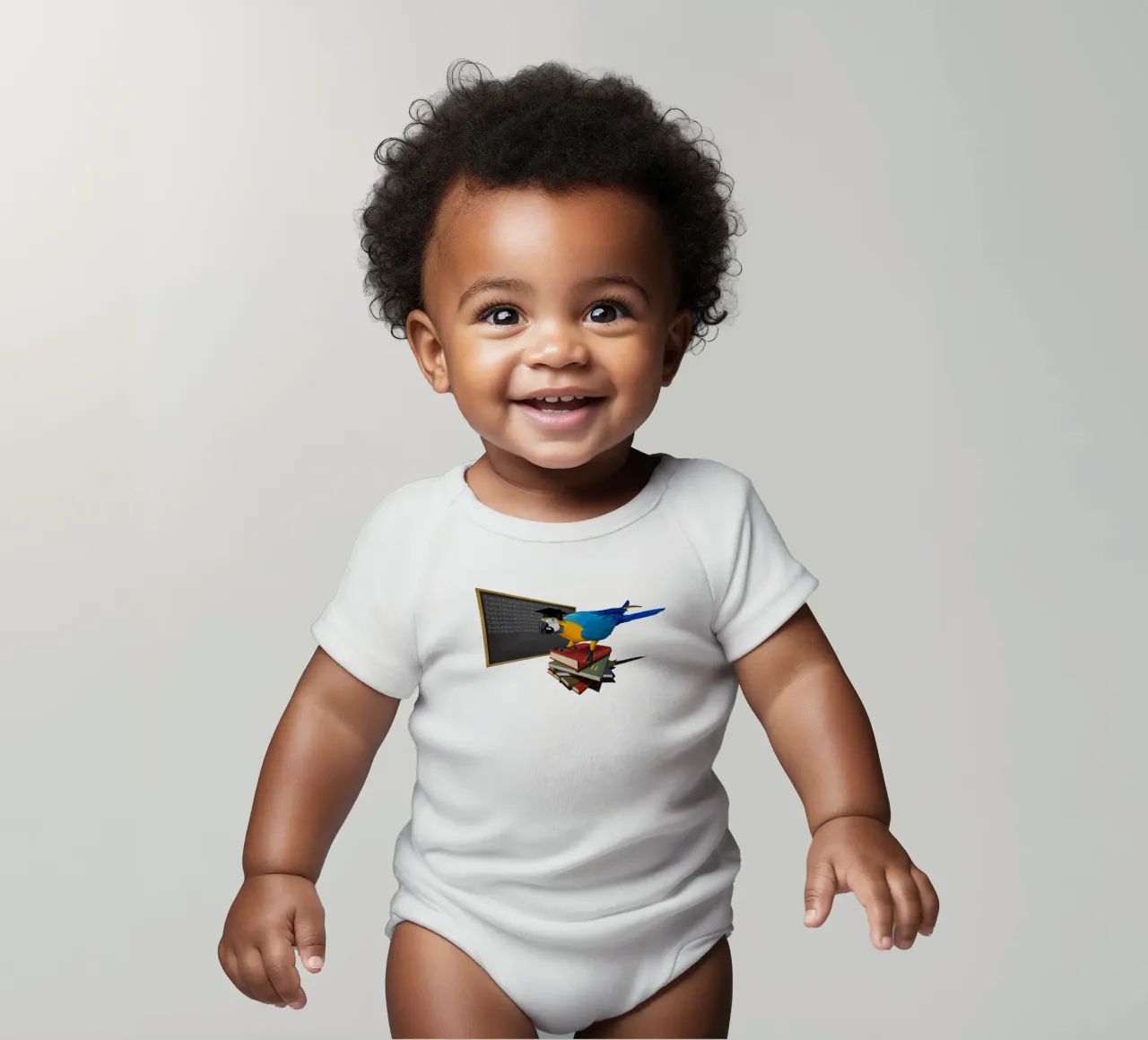 Repeat (Wordless) body bébé de Rob Art | Illustration