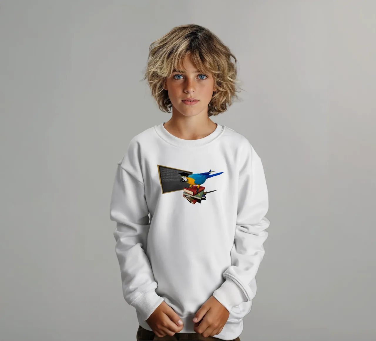 Repeat (Wordless) felpa bambino da Rob Art | Illustration