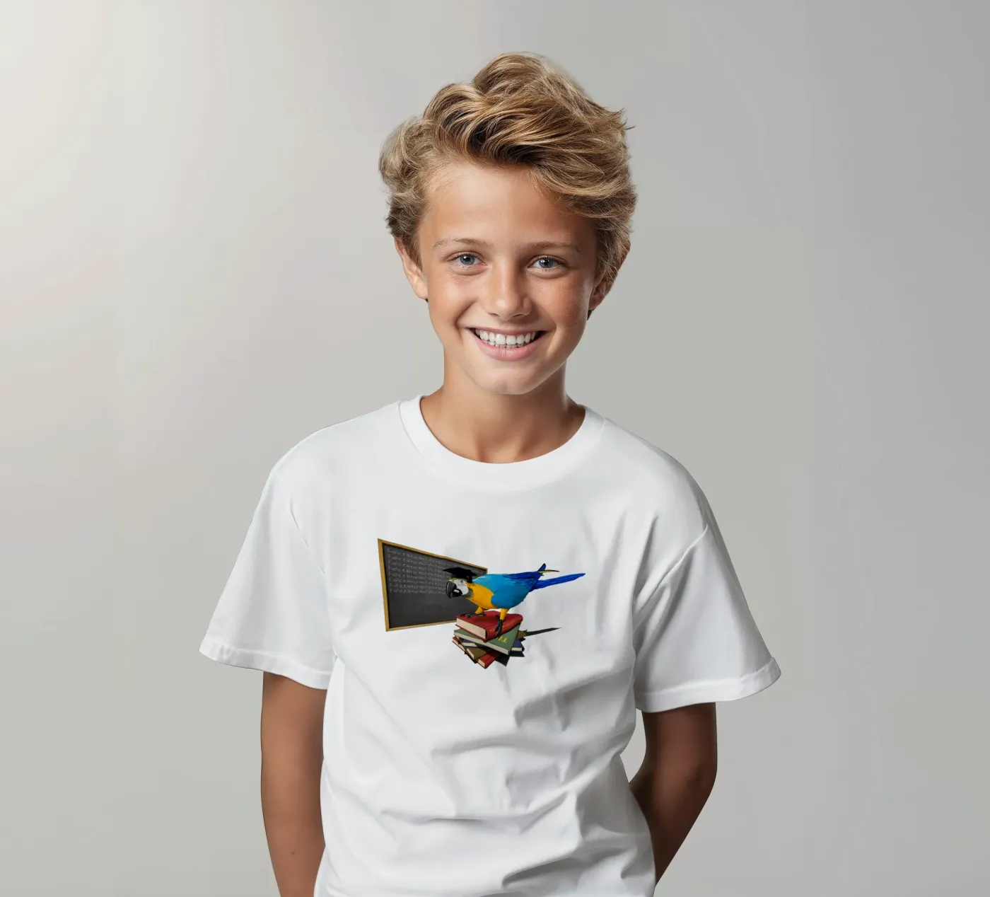 Repeat (Wordless) kinder t-shirt van Rob Art | Illustration