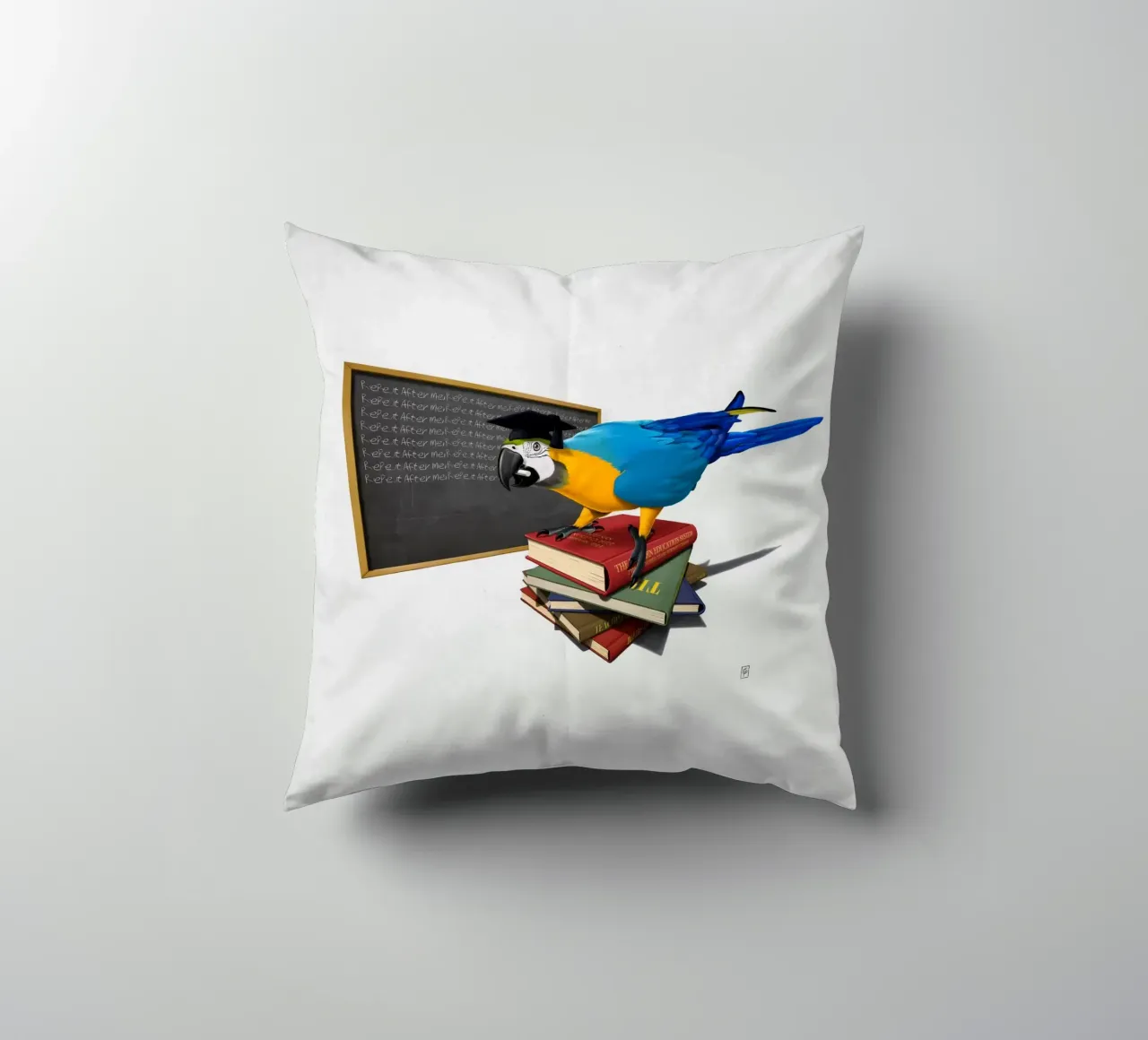 Repeat (Wordless) cuscino da Rob Art | Illustration