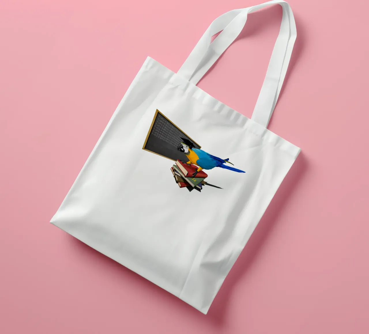 Repeat (Wordless) borsa in juta da Rob Art | Illustration