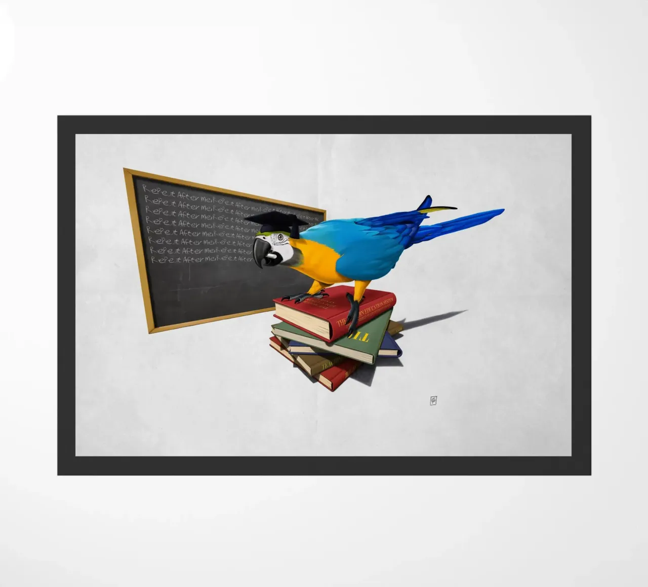 Repeat (Wordless) zerbino da Rob Art | Illustration