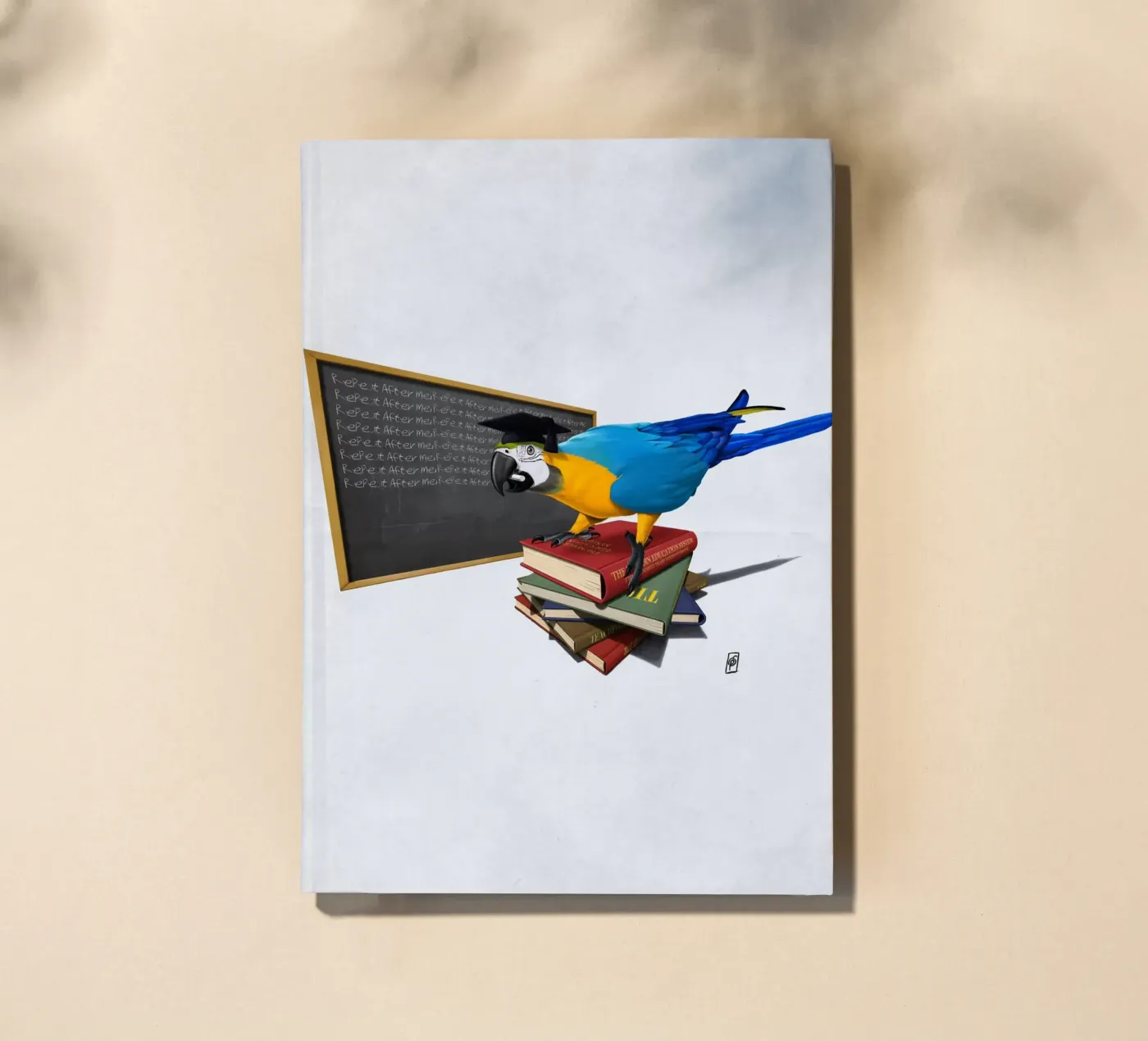 Repeat (Wordless) notebook by Rob Art | Illustration