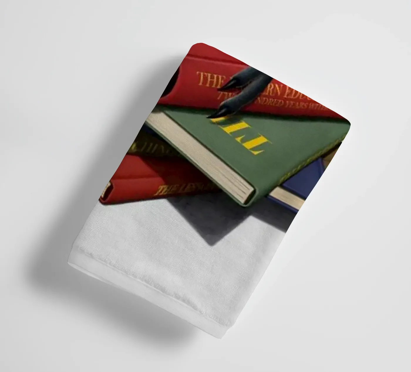 Repeat (Wordless) Handtuch von Rob Art | Illustration