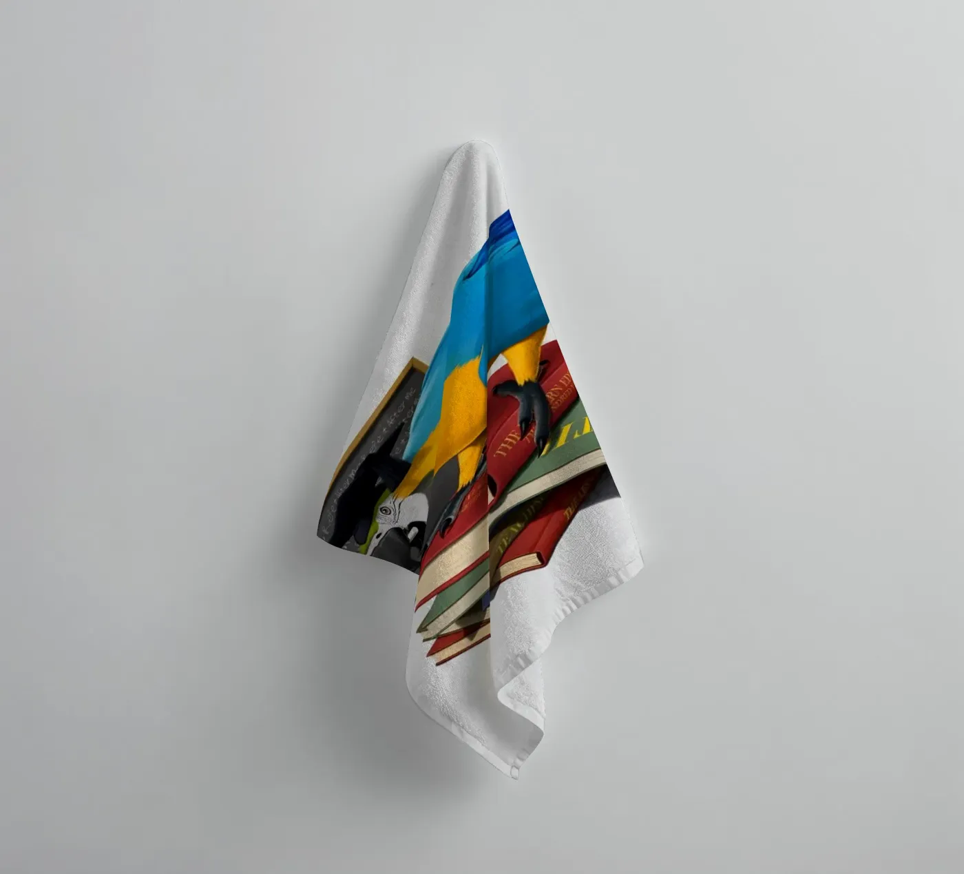 Repeat (Wordless) Handtuch von Rob Art | Illustration