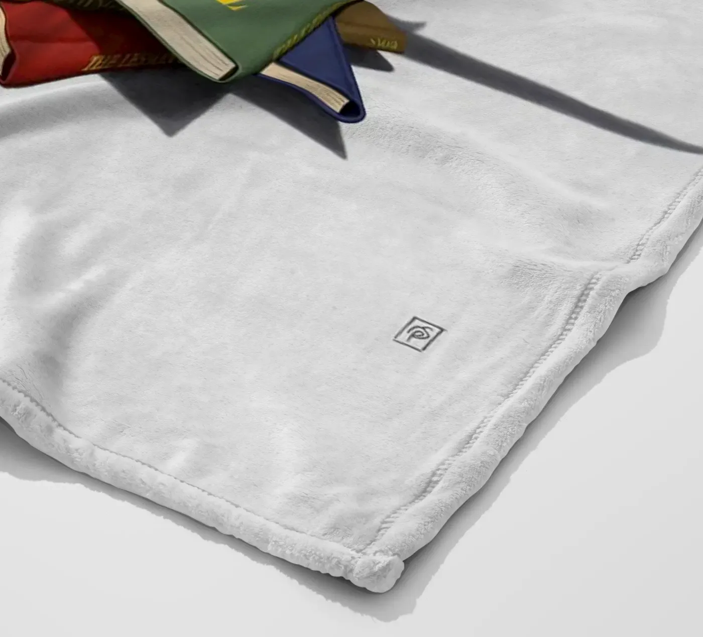 Repeat (Wordless) fleece blanket by Rob Art | Illustration