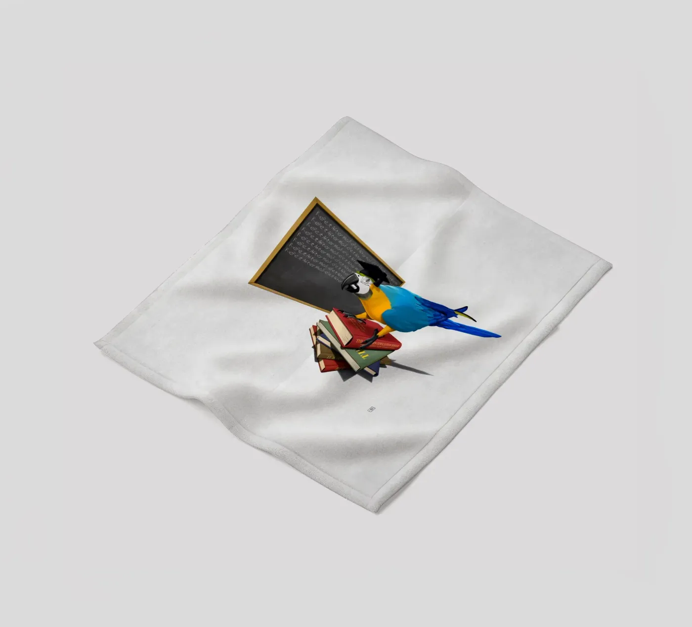 Repeat (Wordless) Fleecedecke von Rob Art | Illustration
