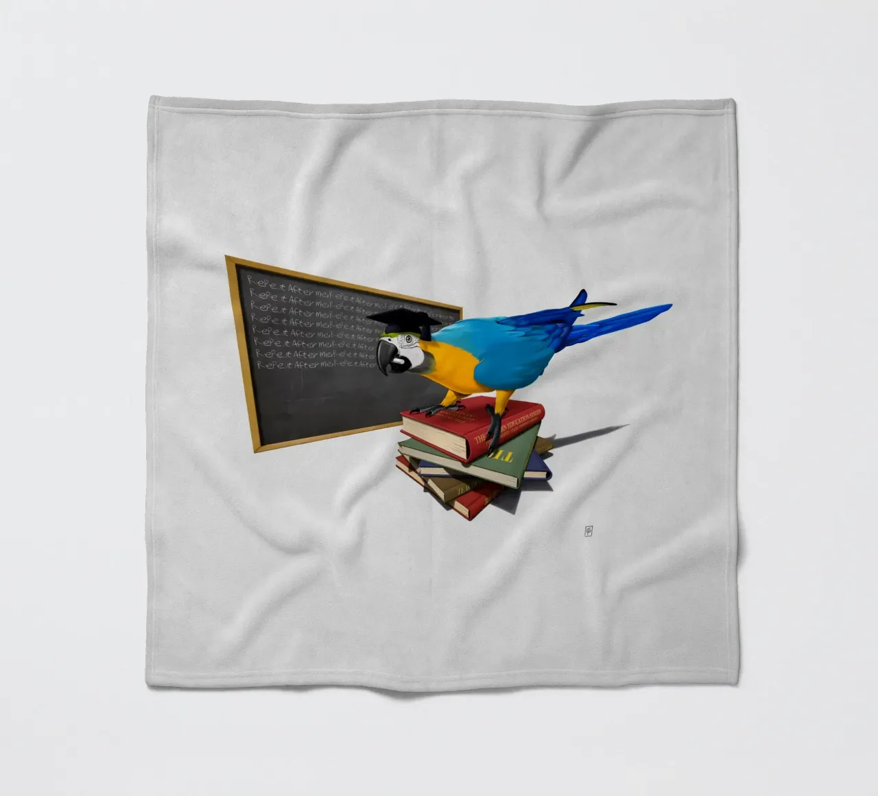 Repeat (Wordless) coperta in pile da Rob Art | Illustration