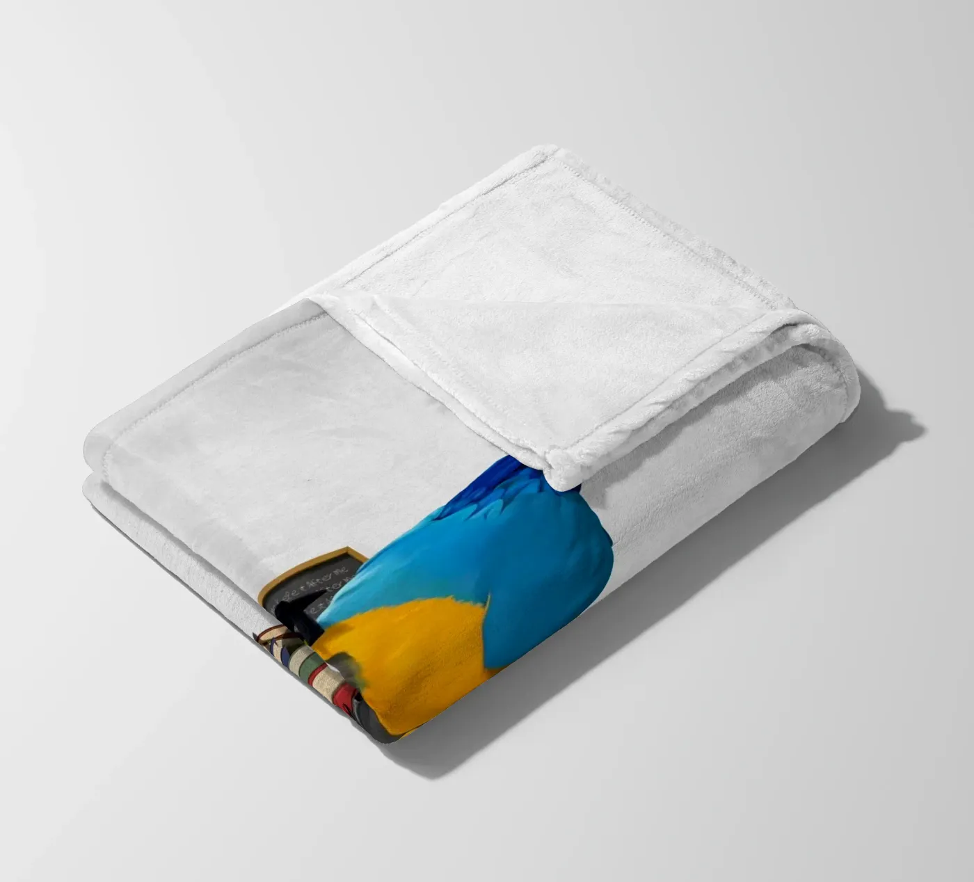 Repeat (Wordless) Fleecedecke von Rob Art | Illustration