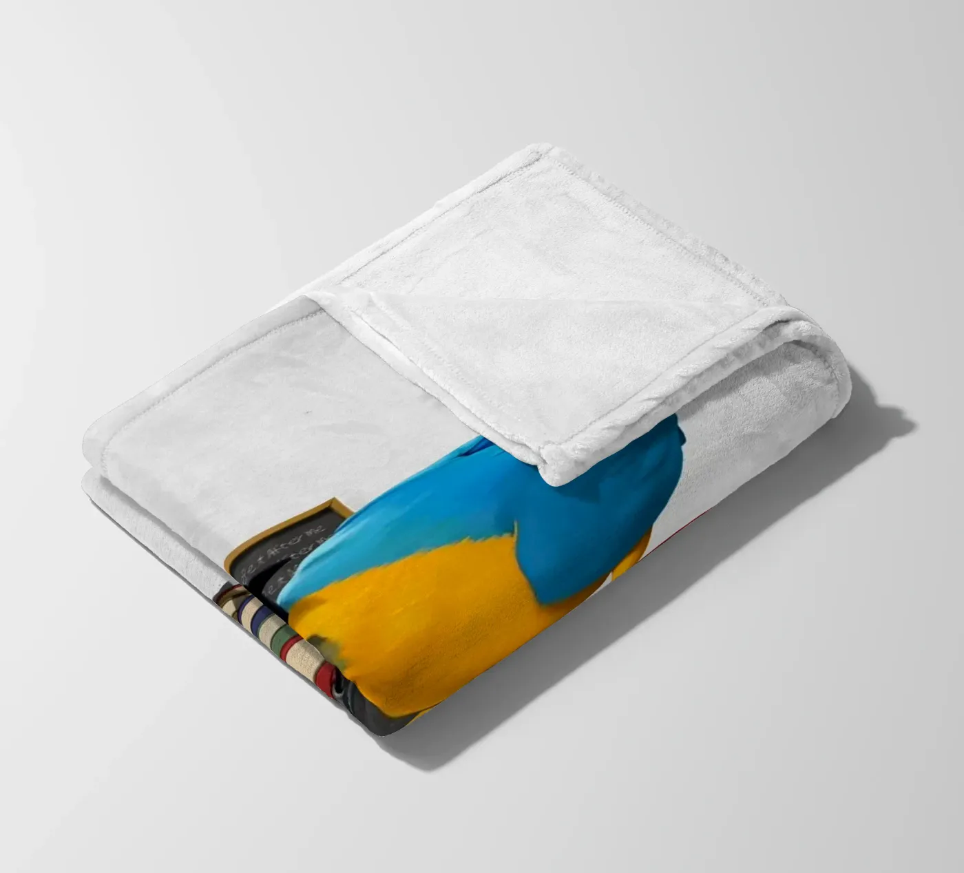 Repeat (Wordless) Fleecedecke von Rob Art | Illustration
