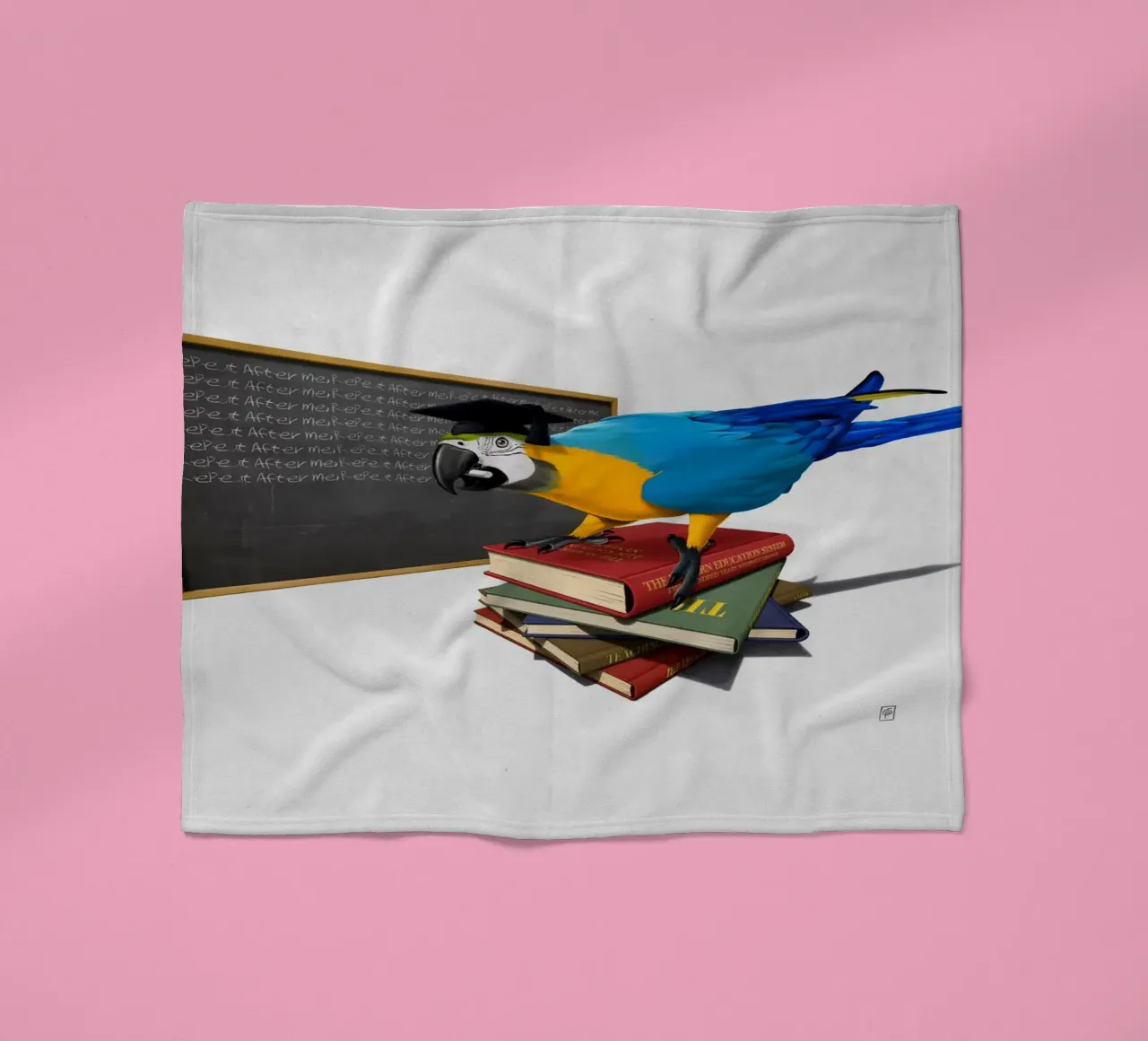 Repeat (Wordless) coperta in pile da Rob Art | Illustration